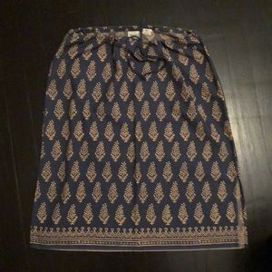 Abercrombie & Fitch Drawstring Side slit skirt, S